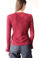 РИПСЕНА ЖИЛЕТКА В БОРДО