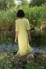 ЛЕНЕНА ДЪЛГА РОКЛЯ