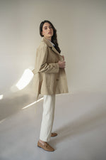 ПАМУЧЕН ТРЕНЧ С КОЛАН