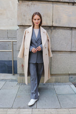 ПАНТАЛОН С БАСТИ В СИВО РАЙЕ