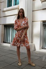 КЪСА РОКЛЯ С ПРИНТ