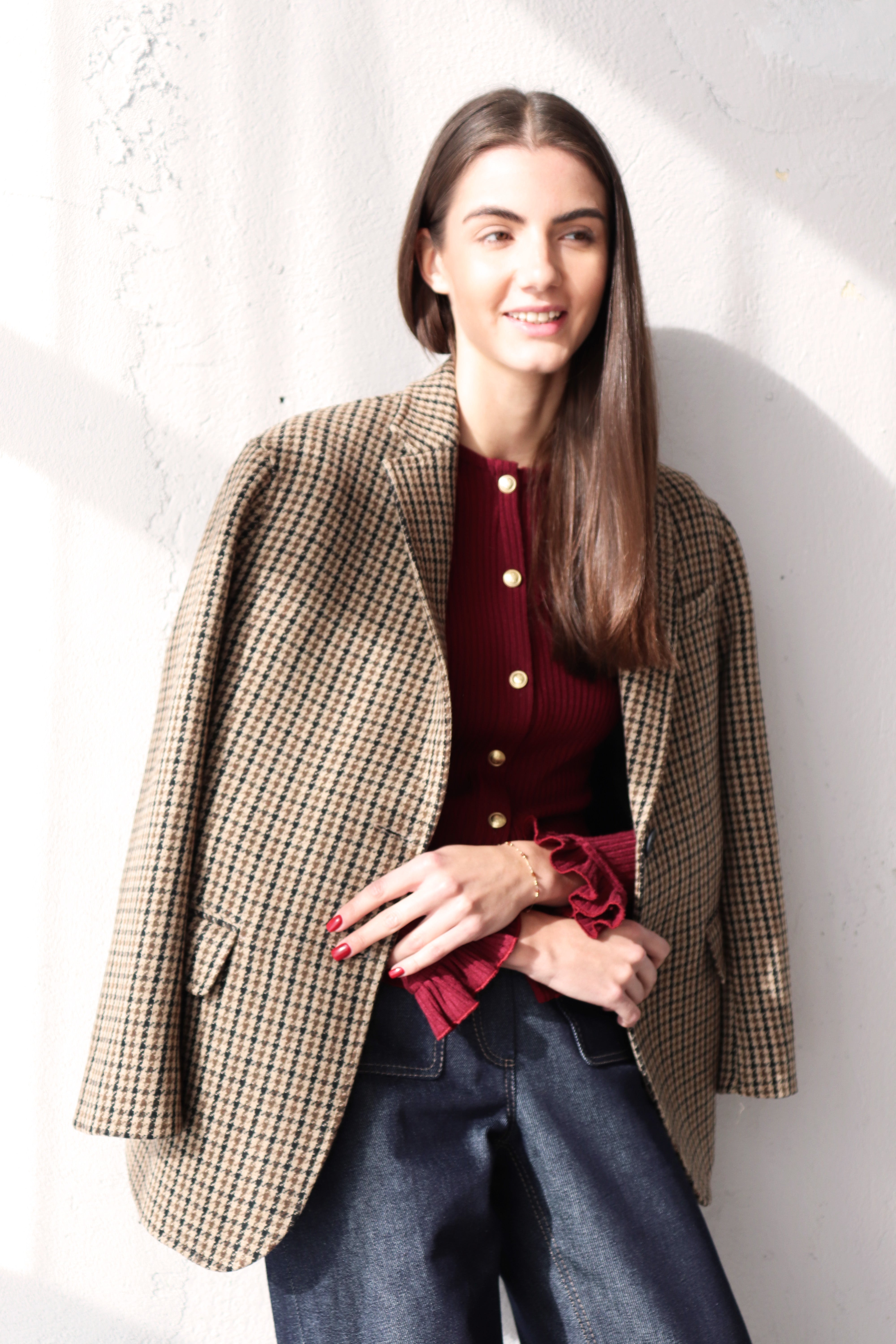 РИПСЕНА ЖИЛЕТКА В БОРДО