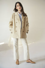 ПАМУЧЕН ТРЕНЧ С КОЛАН