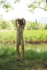 КЪСИ ПАНТАЛОНИ ОТ ПРЕМИУМ ЛЕН