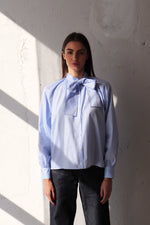 СИНЯ РИЗА С ПАНДЕЛКА