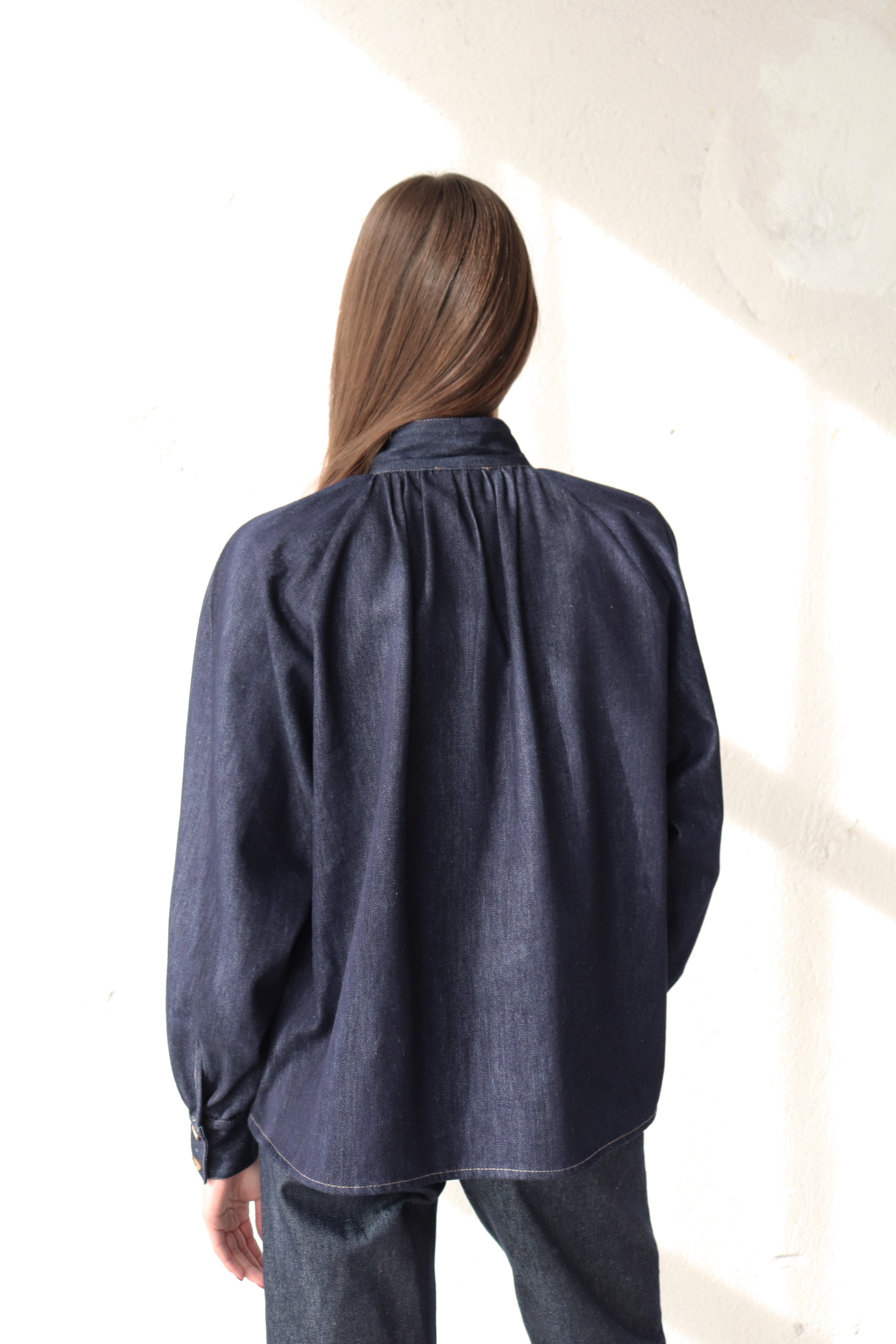 РИЗА ОТ СУРОВ ДЕНИМ