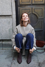 КЪСО ПАЛТО ОТ СУРОВА ВЪЛНА