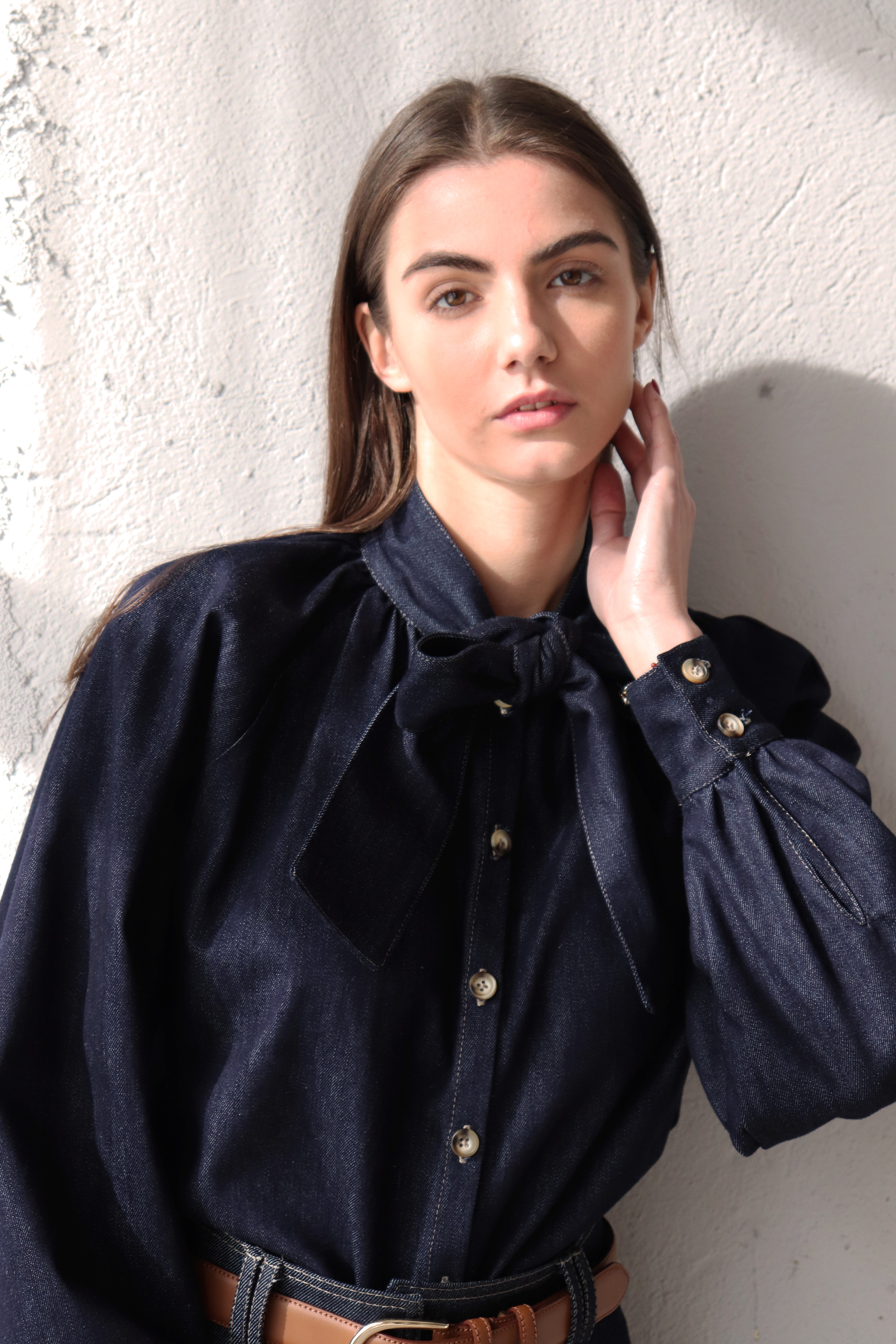 РИЗА ОТ СУРОВ ДЕНИМ