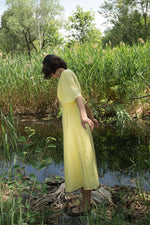 ЛЕНЕНА ДЪЛГА РОКЛЯ