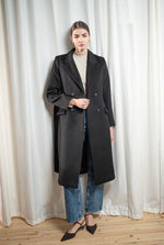 ЧЕРНО КАШМИРЕНО ПАЛТО