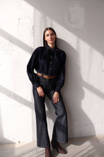 РИЗА ОТ СУРОВ ДЕНИМ