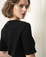 ЧЕРНА РИПСЕНА БЛУЗА