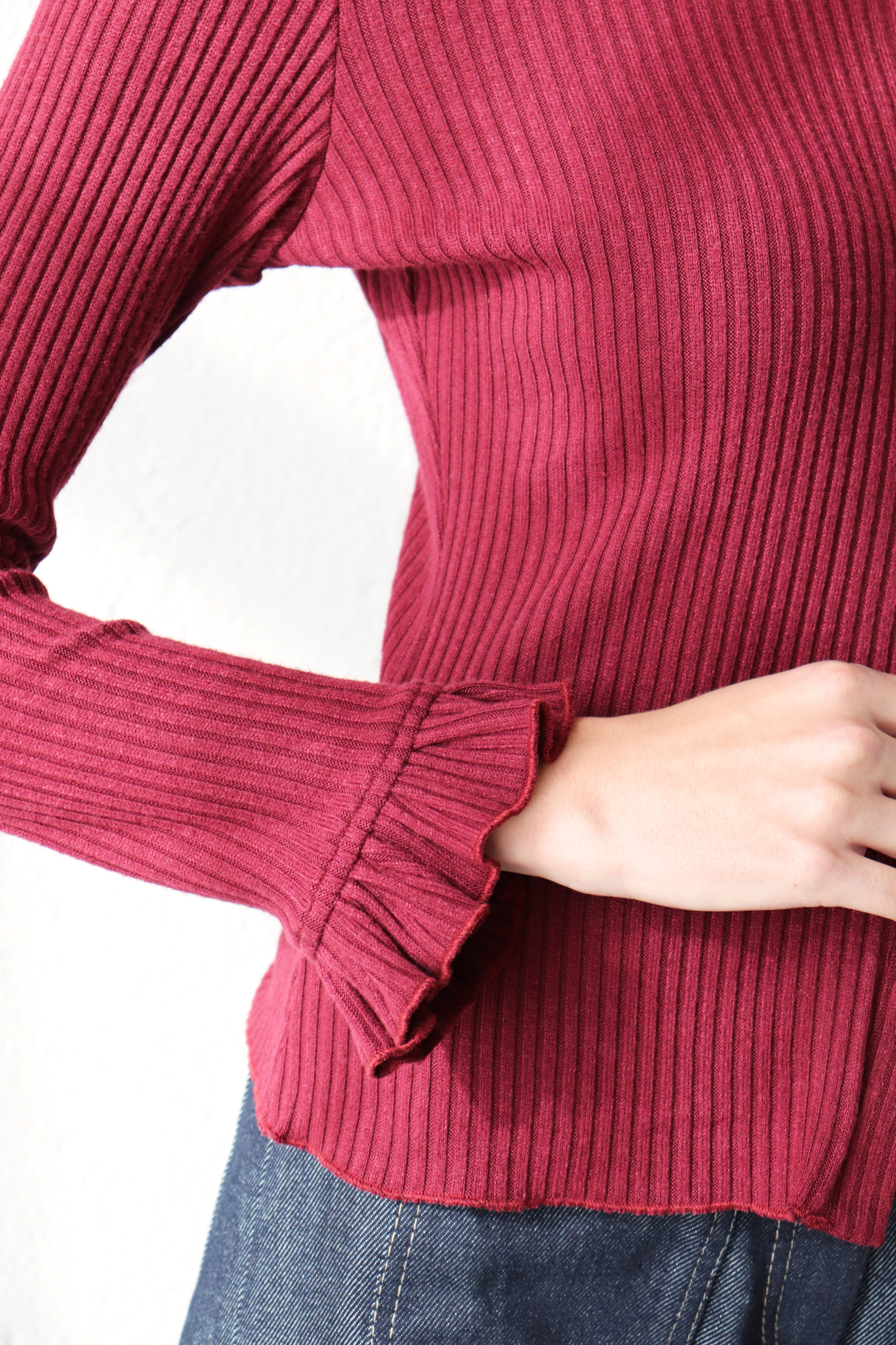 РИПСЕНА ЖИЛЕТКА В БОРДО