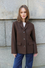 ЕДНОРЕДЕН КАФЯВ БЛЕЙЗЪР