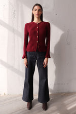 РИПСЕНА ЖИЛЕТКА В БОРДО