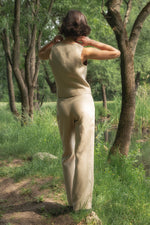 БЕЖОВ ПАНТАЛОН ОТ ПРЕМИУМ ЛЕН