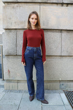 WIDE LEG ДЪНКИ ОТ ОРГАНИЧЕН ПАМУК