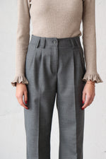 СИВ ПАНТАЛОН ОТ СУРОВА ВЪЛНА