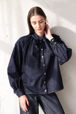 РИЗА ОТ СУРОВ ДЕНИМ