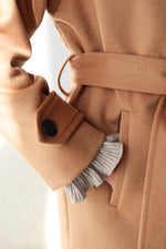 КАМЕЛ ПАЛТО С ШАЛ ЯКА