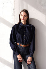 РИЗА ОТ СУРОВ ДЕНИМ