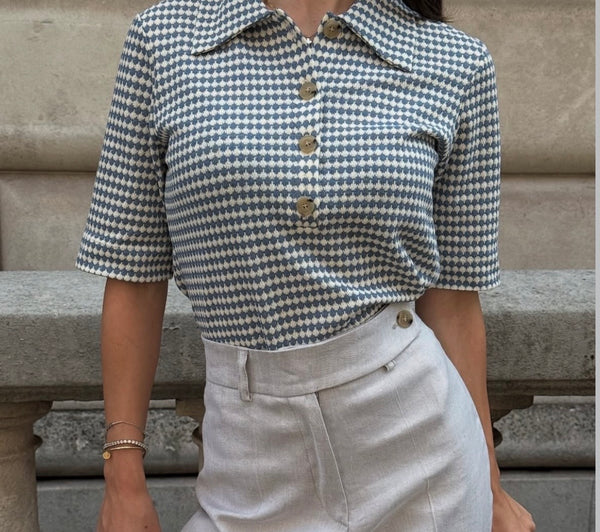 БЛУЗА ОТ ОРГАНИЧЕН ПАМУК