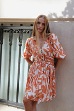 КЪСА РОКЛЯ С ПРИНТ