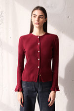 РИПСЕНА ЖИЛЕТКА В БОРДО