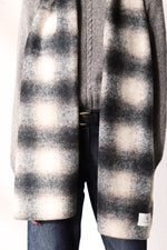 СИВ КАРИРАН ШАЛ ОТ СУРОВА ВЪЛНА