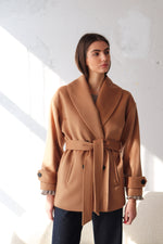 КАМЕЛ ПАЛТО С ШАЛ ЯКА