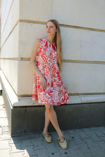 КЪСА ЛЕНЕНА РОКЛЯ С НАБОРИ