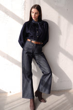 РИЗА ОТ СУРОВ ДЕНИМ