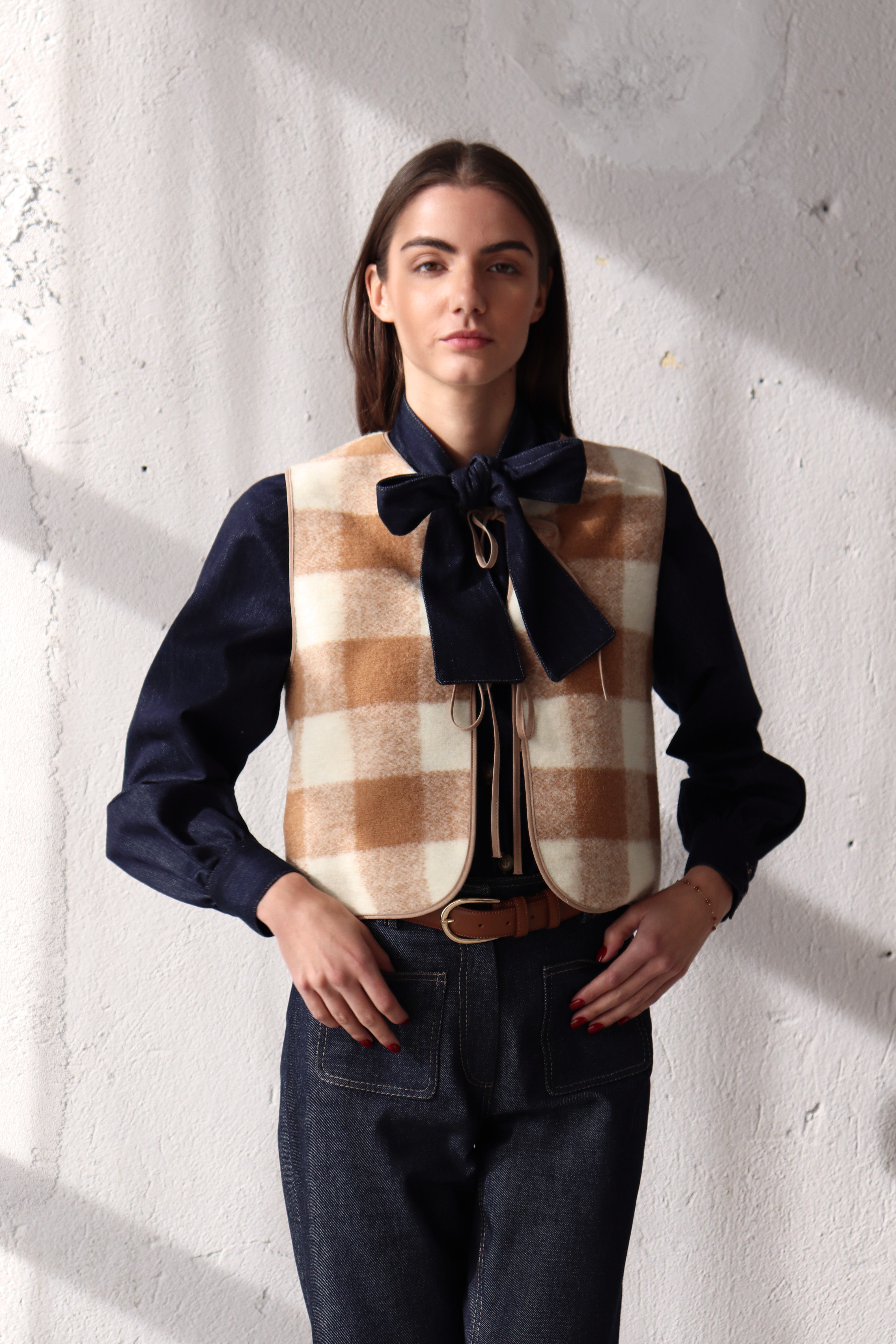 РИЗА ОТ СУРОВ ДЕНИМ