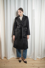 ЧЕРНО КАШМИРЕНО ПАЛТО