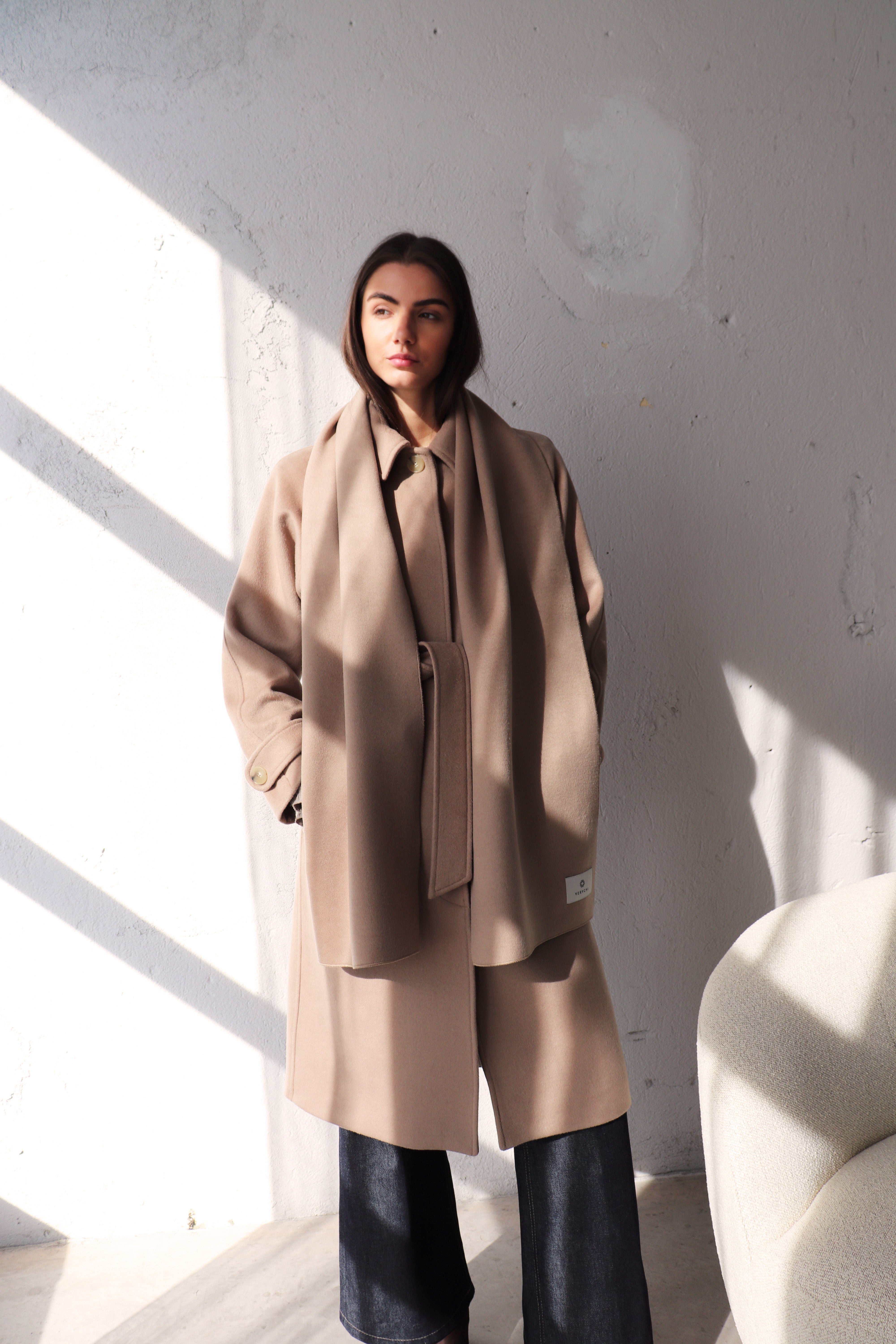 ШАЛ ОТ ВЪЛНА И КАШМИР