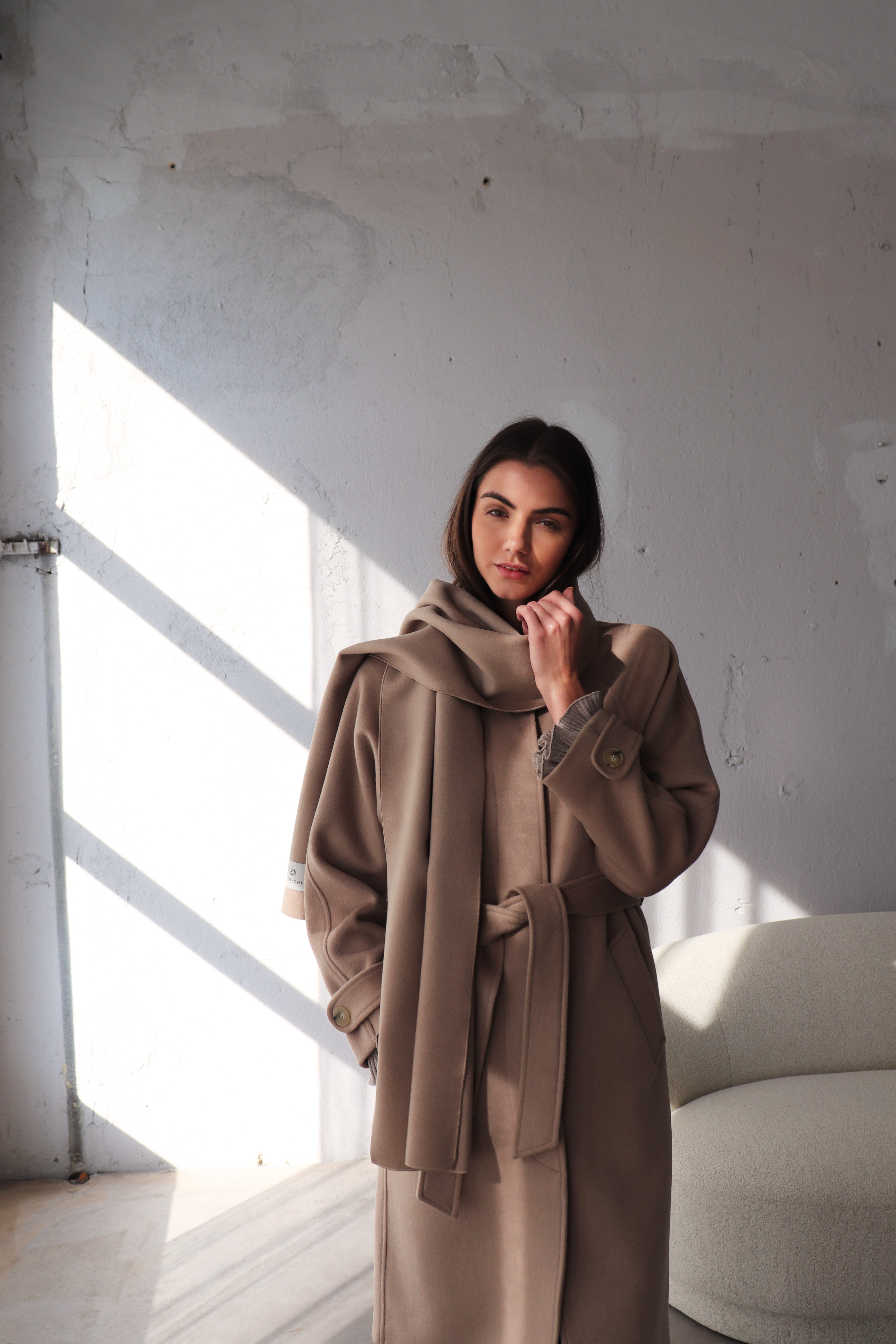 ШАЛ ОТ ВЪЛНА И КАШМИР