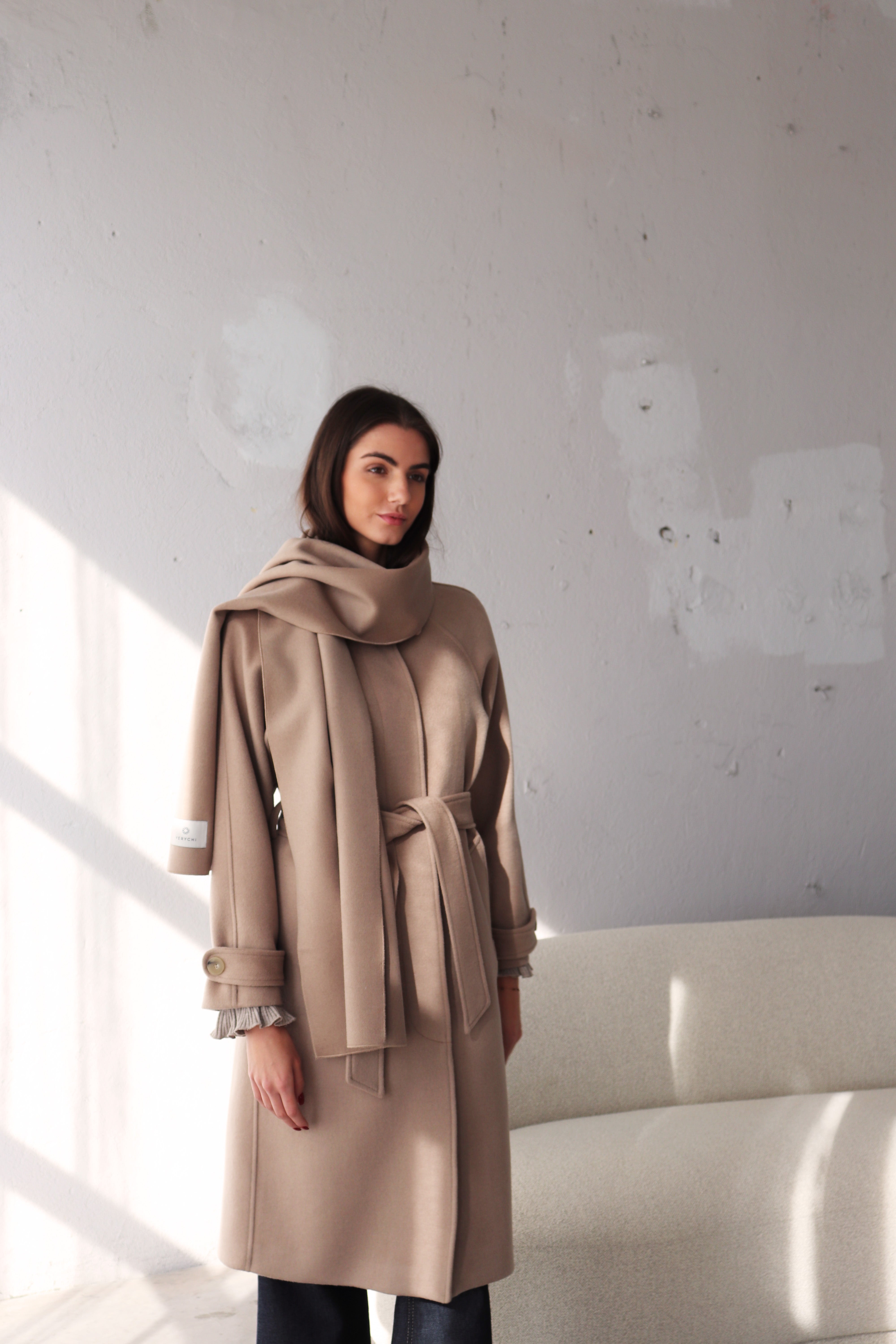 ШАЛ ОТ ВЪЛНА И КАШМИР