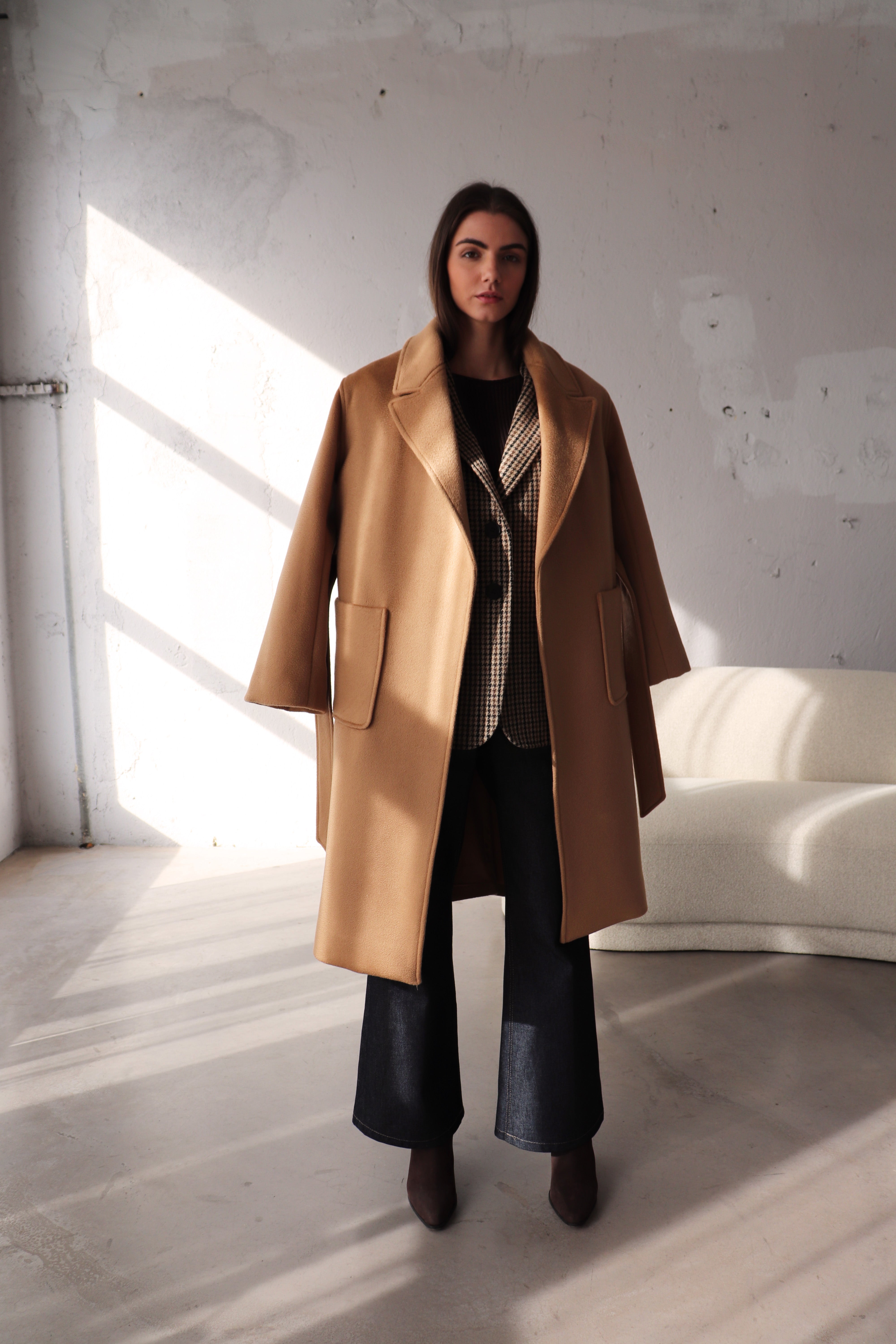 КАШМИРЕНО ПАЛТО ТИП ХАЛАТ