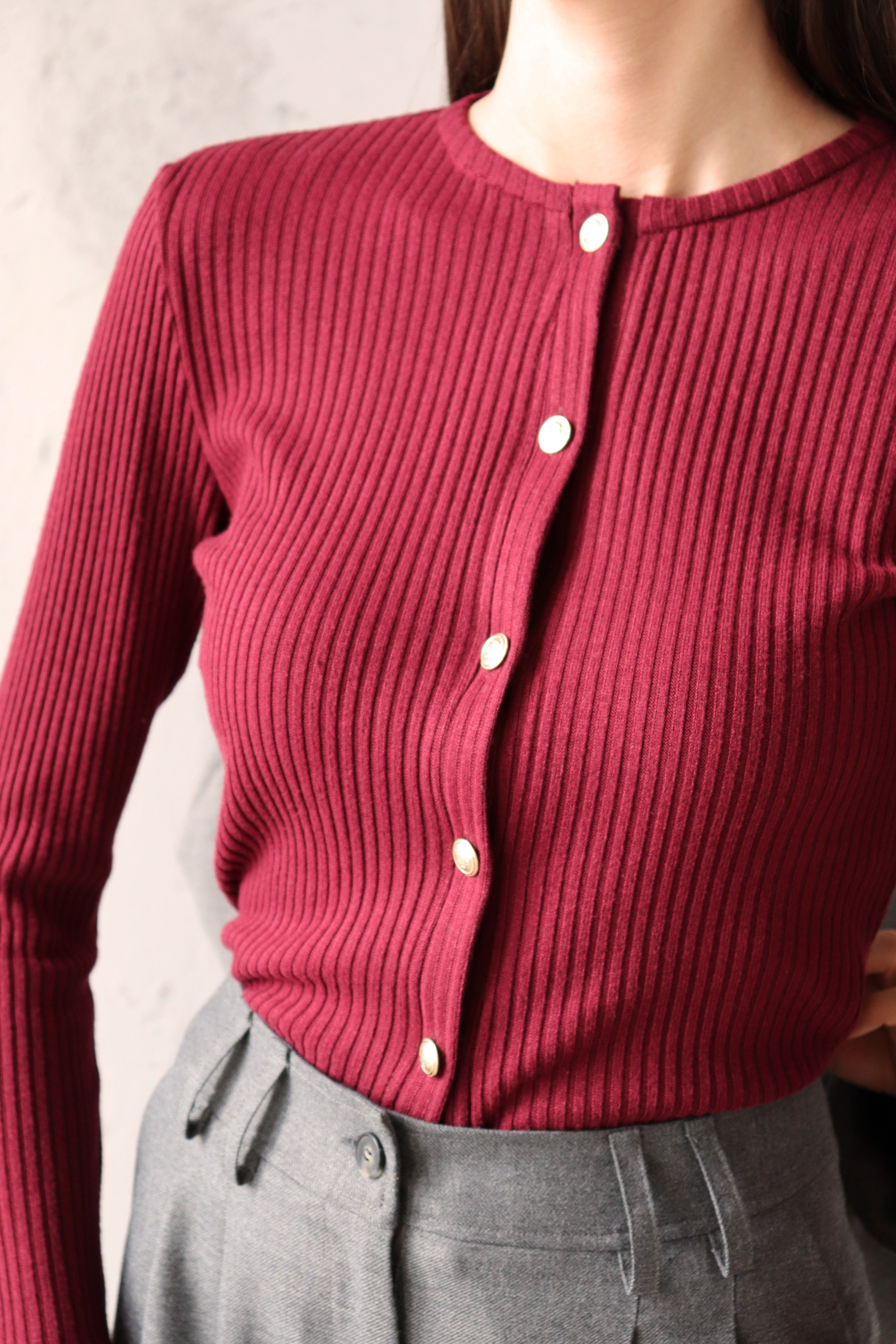 РИПСЕНА ЖИЛЕТКА В БОРДО