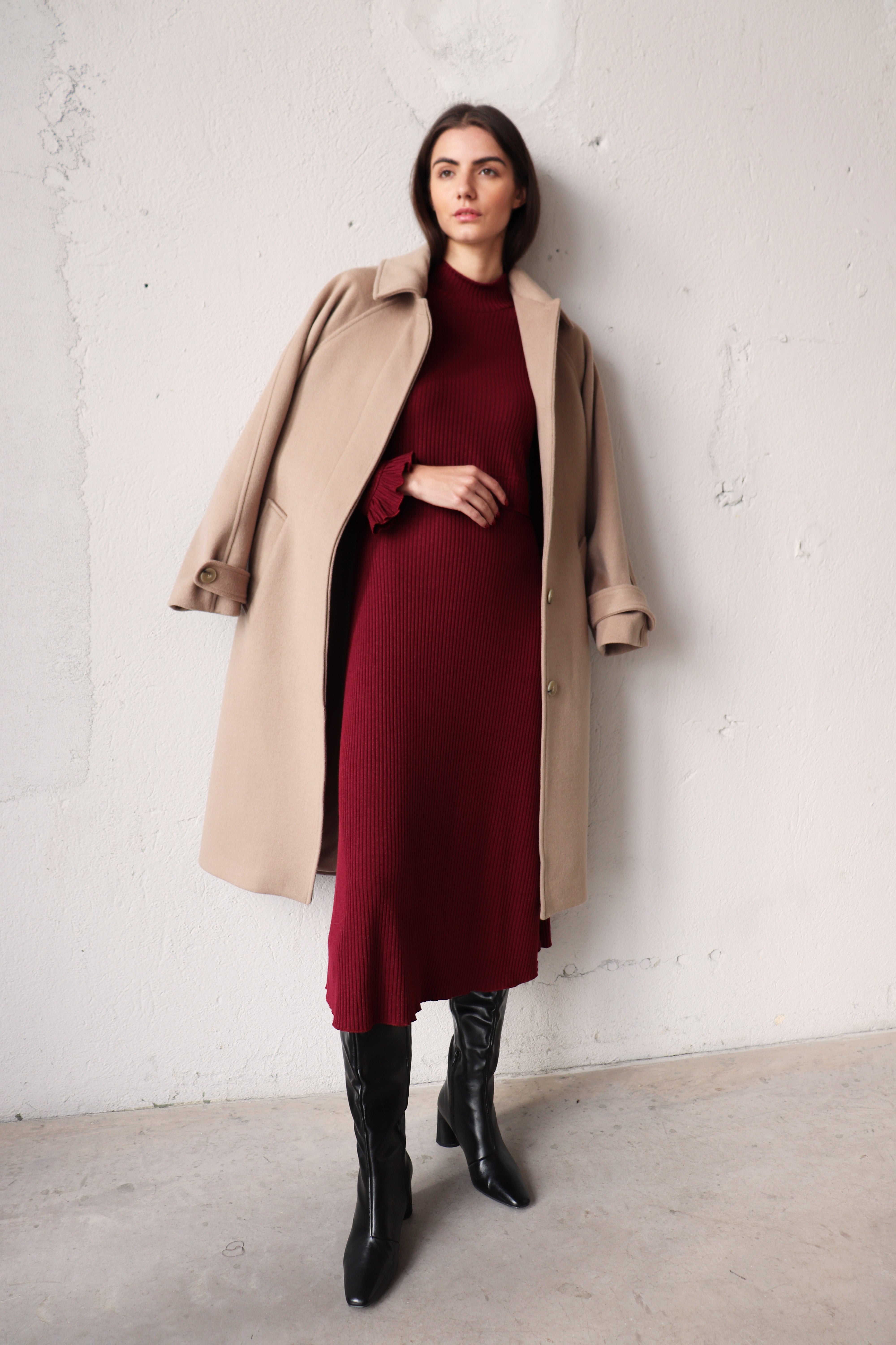 ПАЛТО СЪС СКРИТО ЗАКОПЧАВАНЕ