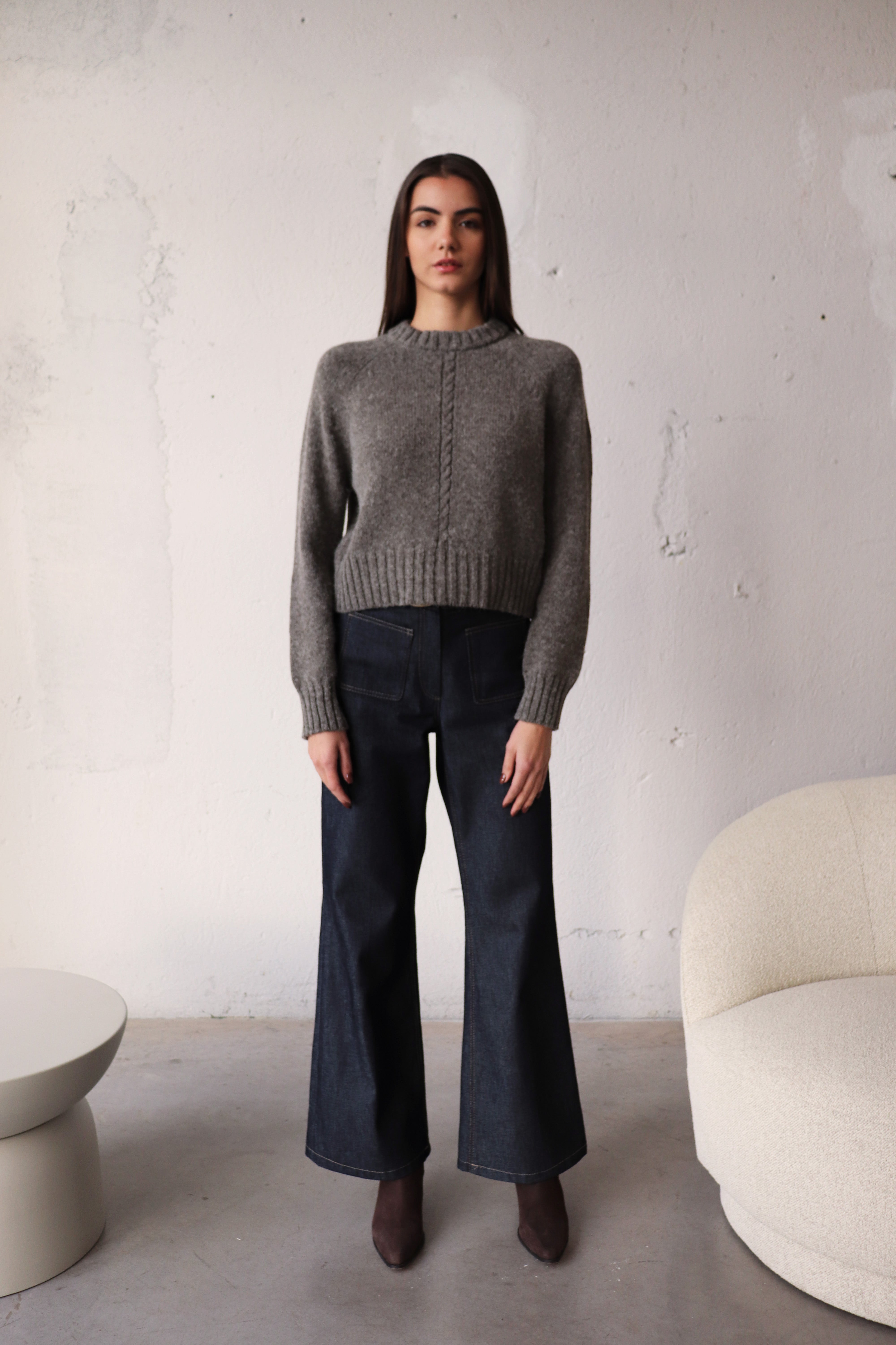 МЕРИНО-БЕЙБИ АЛПАКА ПУЛОВЕР