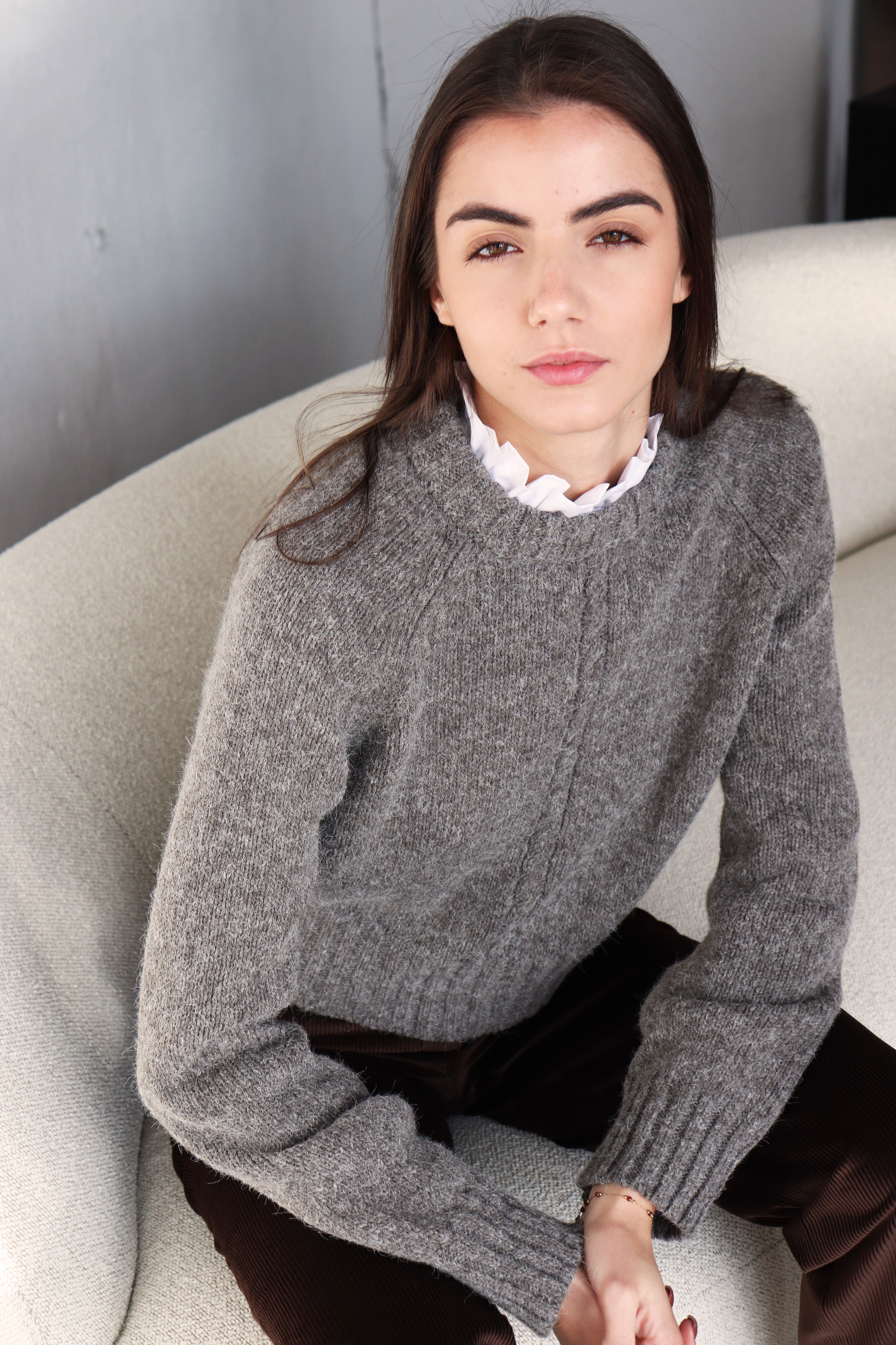 МЕРИНО-БЕЙБИ АЛПАКА ПУЛОВЕР