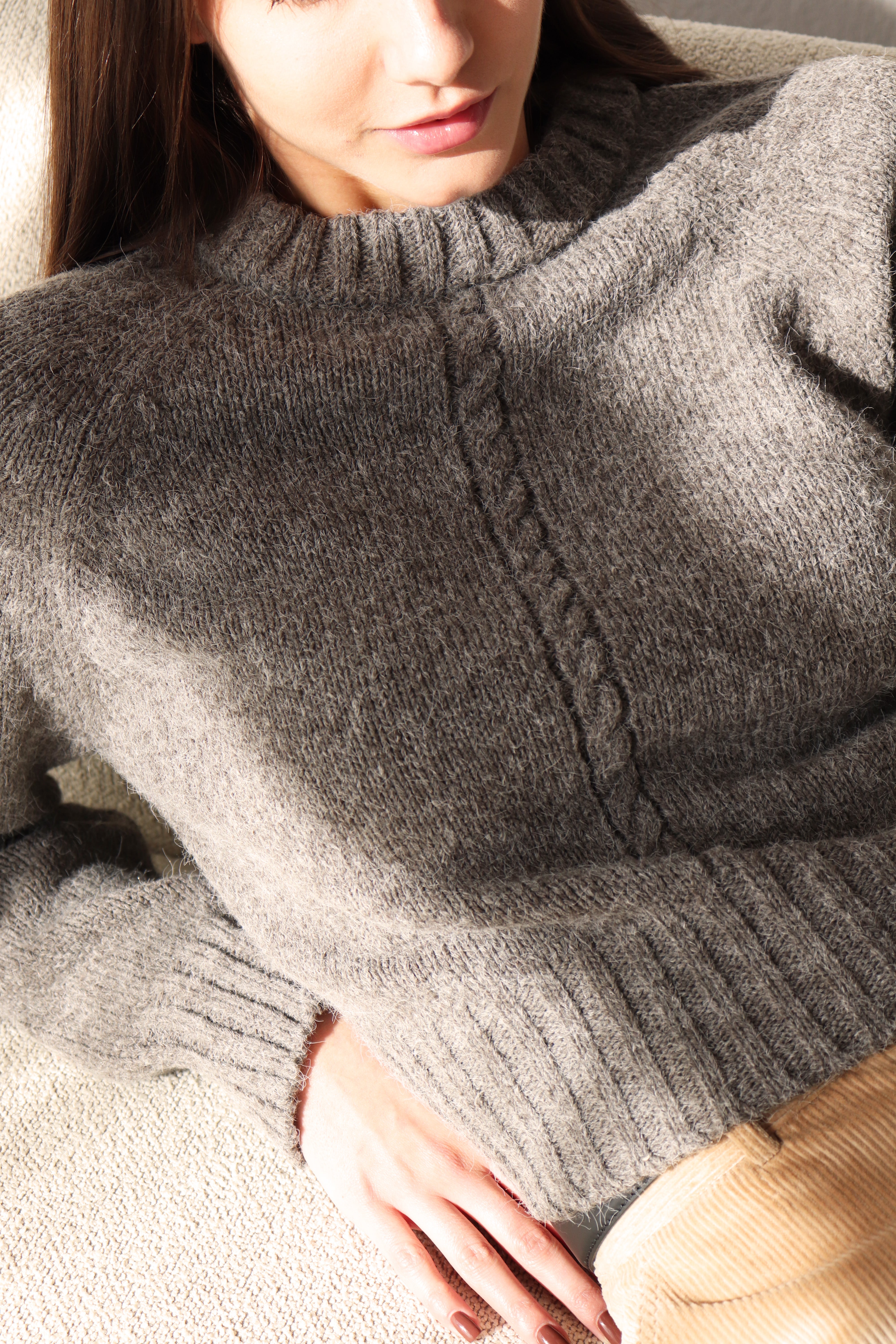 МЕРИНО-БЕЙБИ АЛПАКА ПУЛОВЕР