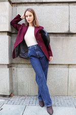 ЕДНОРЕДЕН БЛЕЙЗЪР БОРДО