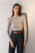 РИПСЕНА БЛУЗА С ПАГОНИ