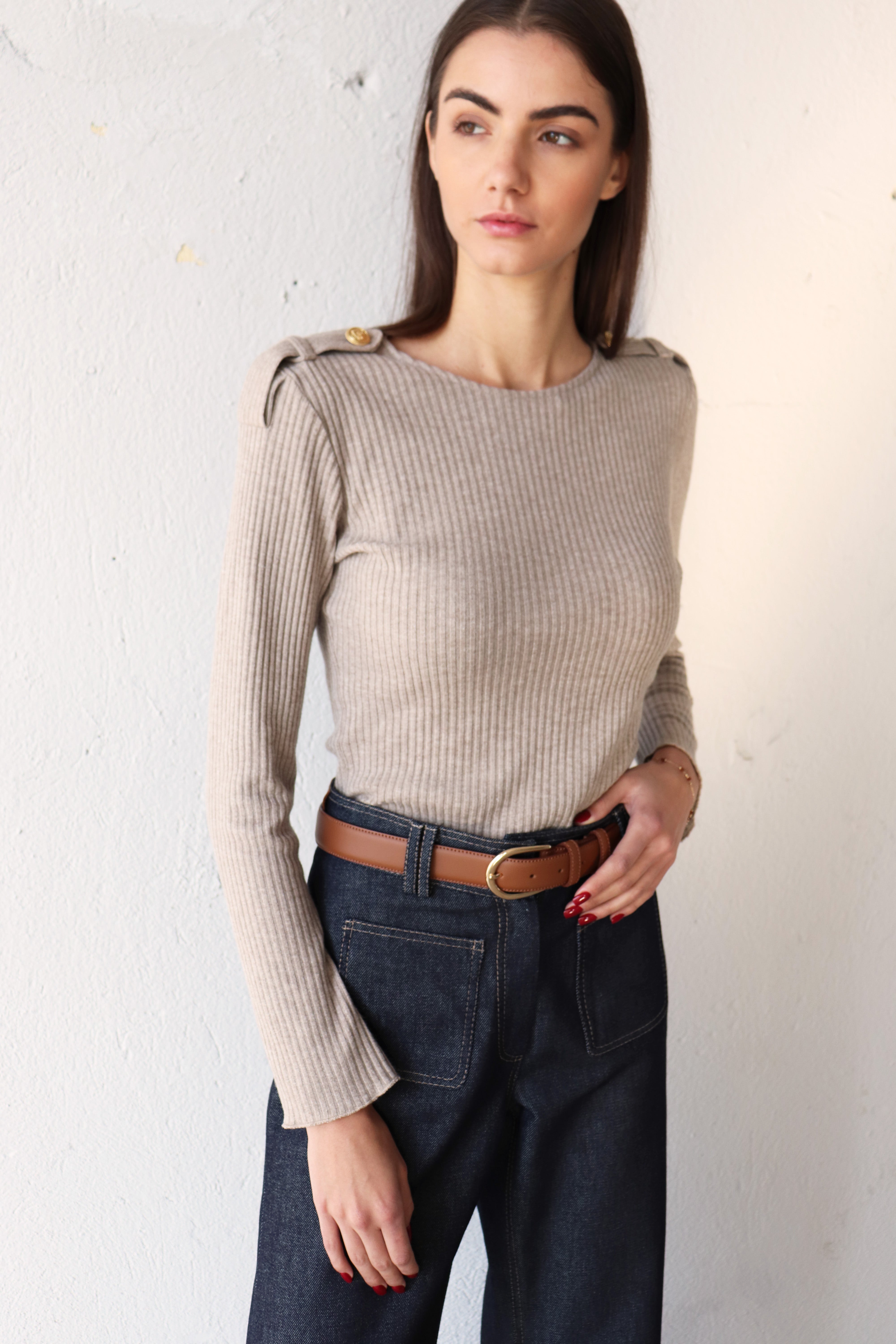 РИПСЕНА БЛУЗА С ПАГОНИ