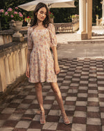 КЪСА РОКЛЯ С ПРИНТ